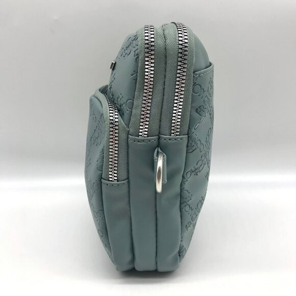 French Connection Light Blue Multi Pocket Crossbody Bag - Picture 4 of 10